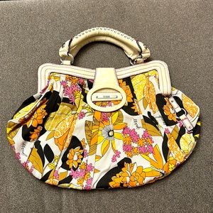 Guess Retro Flower Oversized Handbag